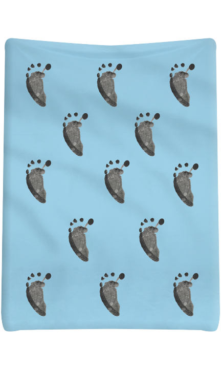 Custom Footprint Blanket