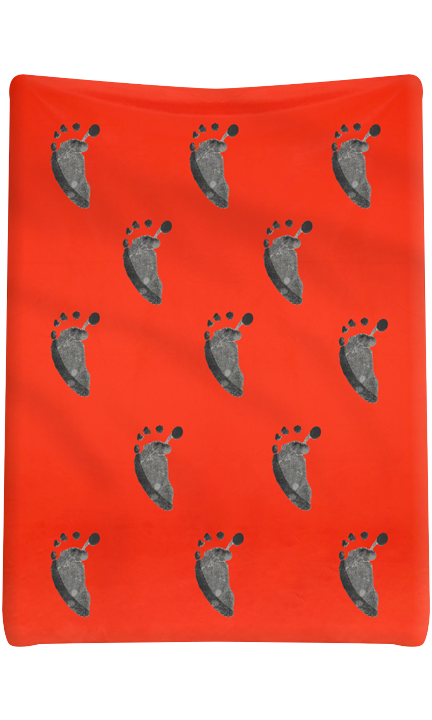 Custom Footprint Blanket