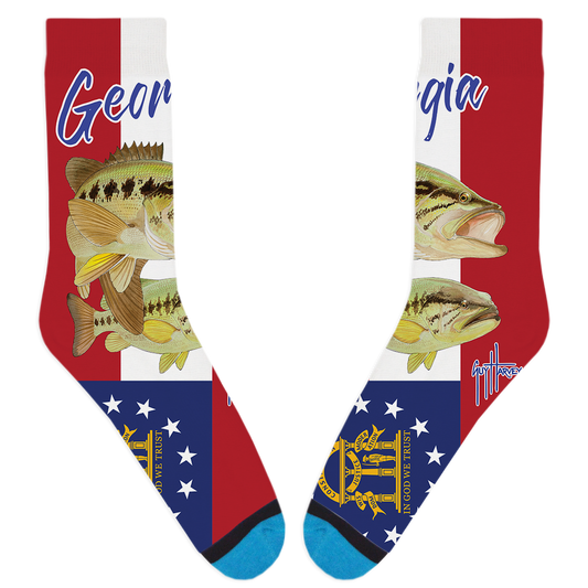 Guy Harvey Georgia Bass Socks