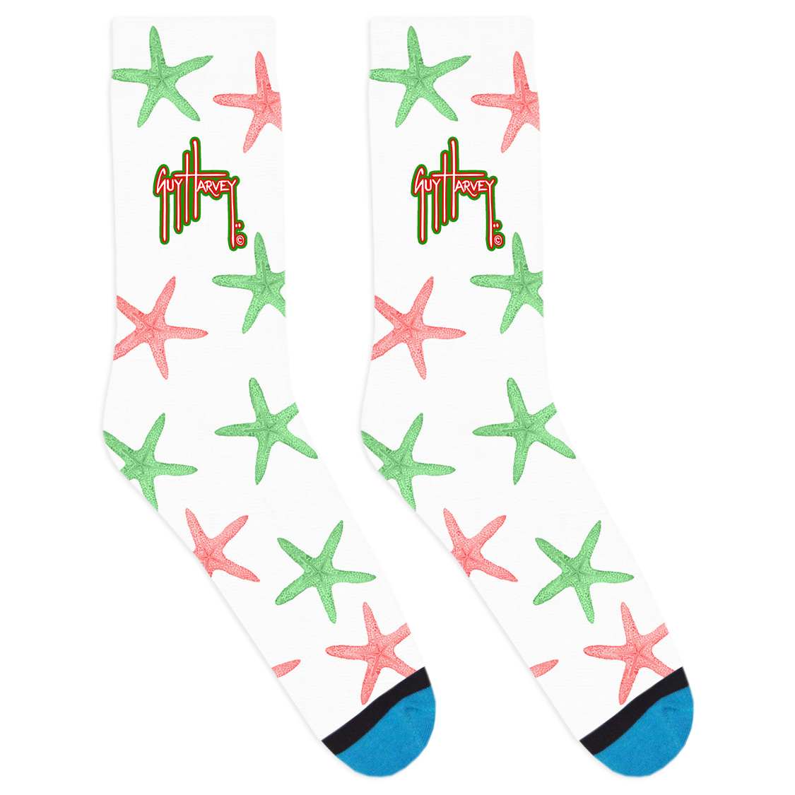 Guy Harvey Merry Starfish Socks