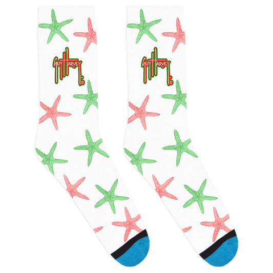 Guy Harvey Merry Starfish Socks