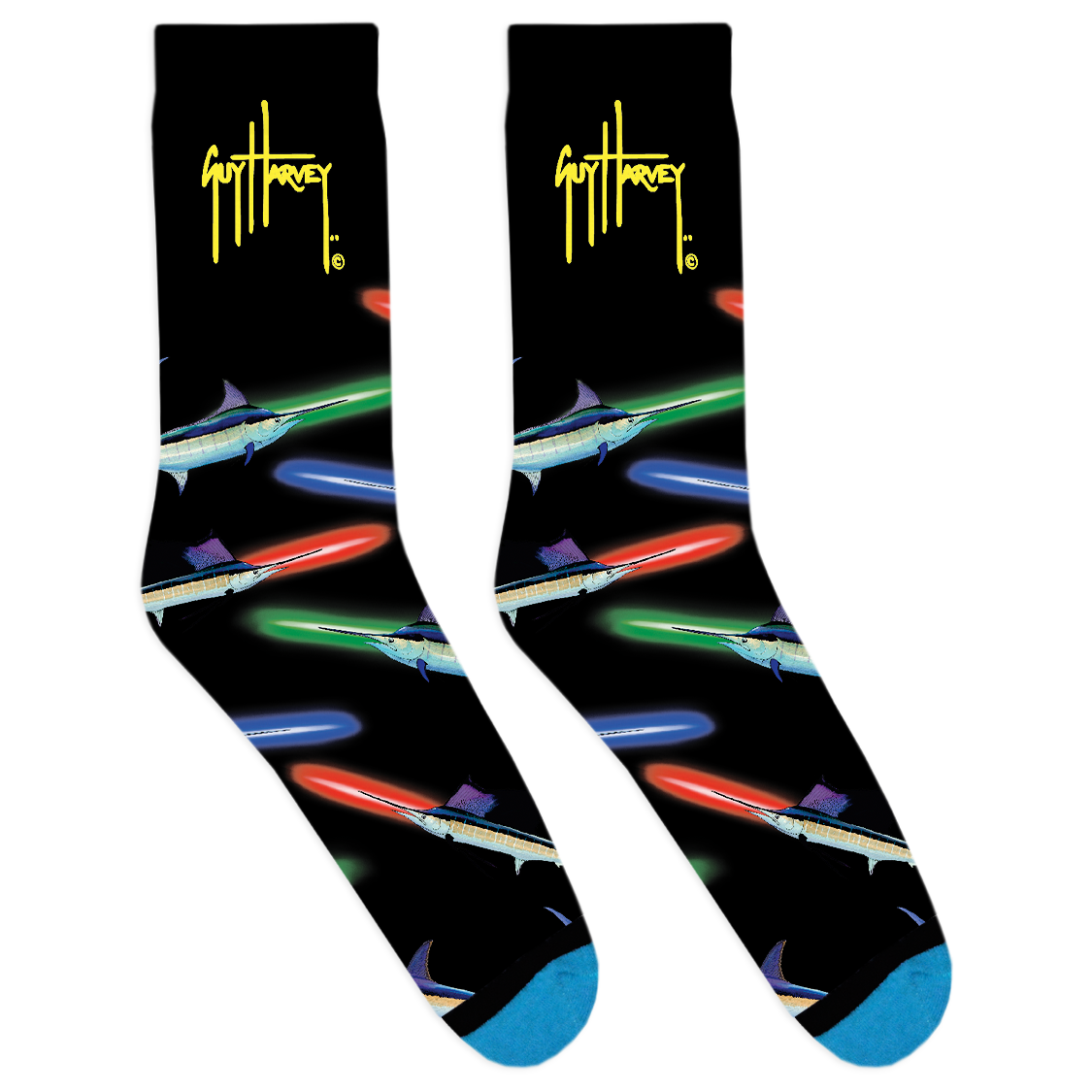 Guy Harvey May The Fish Be With You Socks