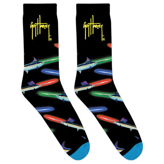 Guy Harvey May The Fish Be With You Socks