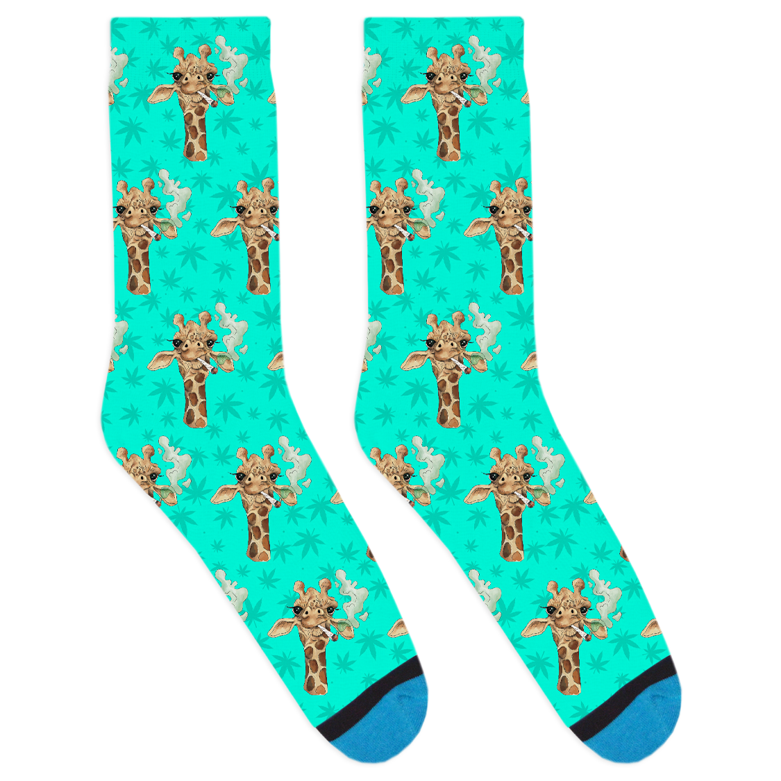 Canna-Mals: Flyer the Giraffe Socks