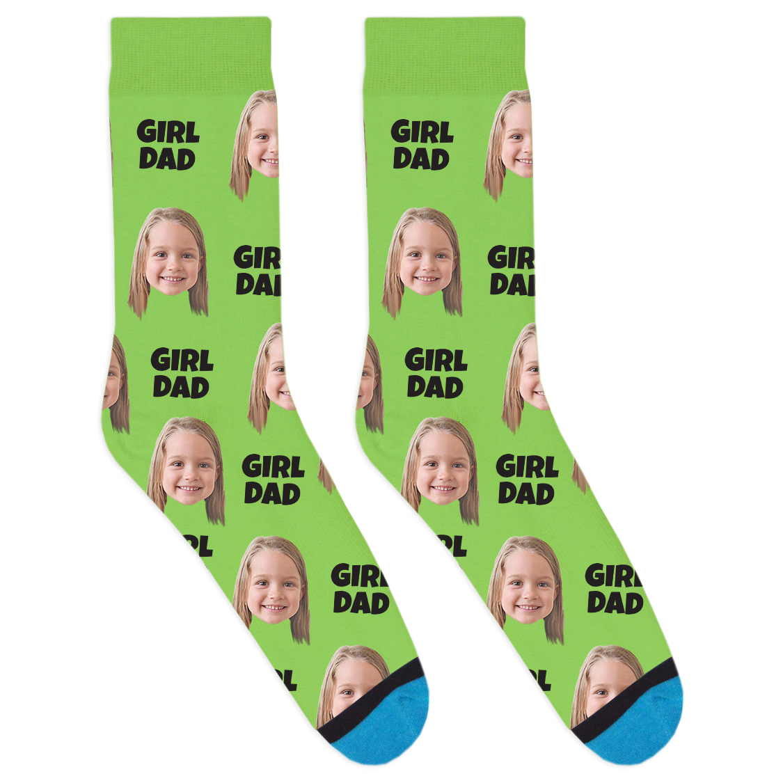 Custom Girl Dad Socks