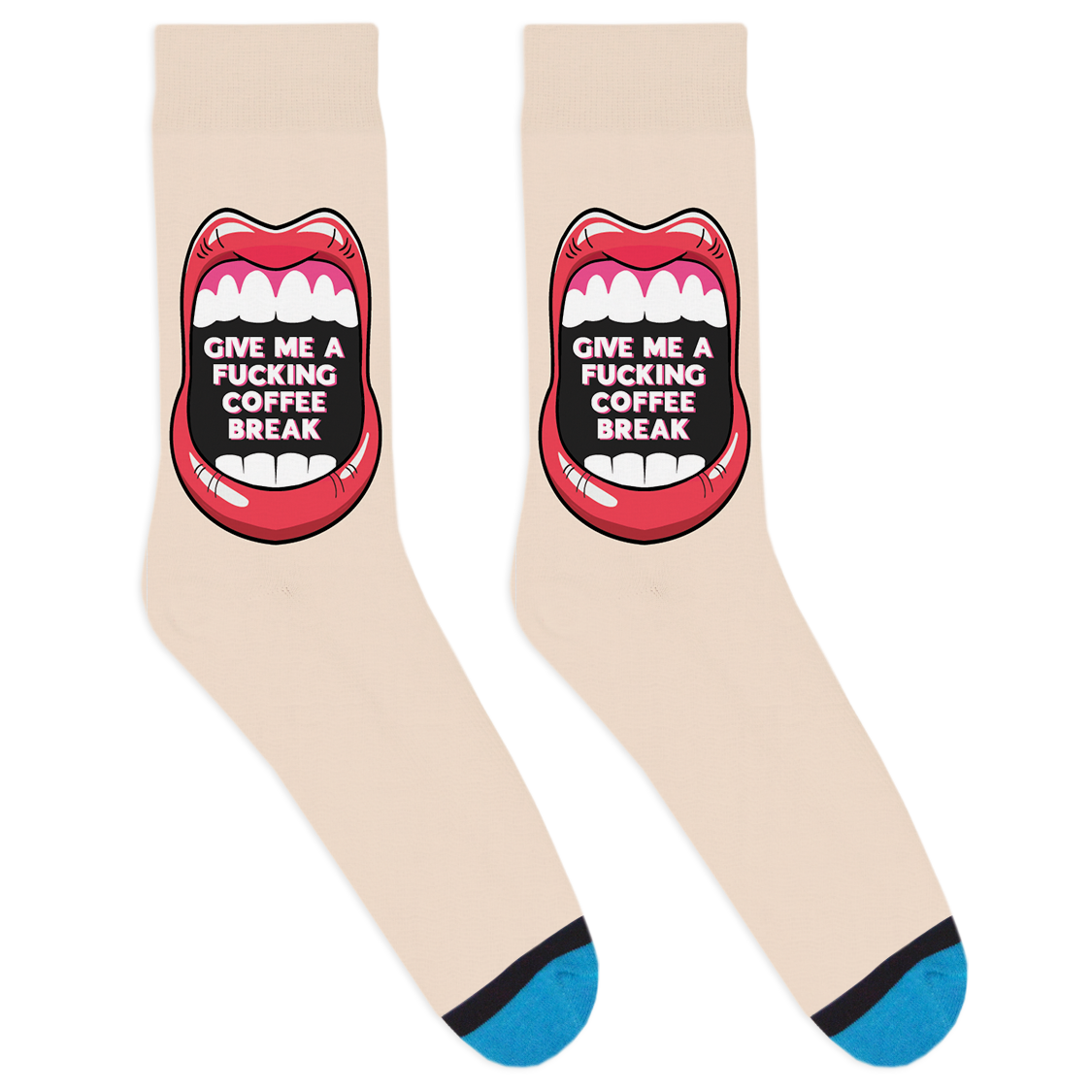 Give Me a Coffee Break Socks