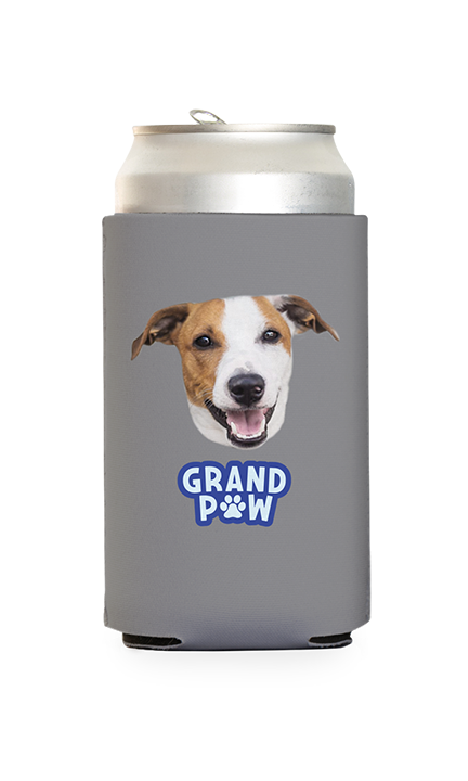 Custom Grandpaw Can Cooler