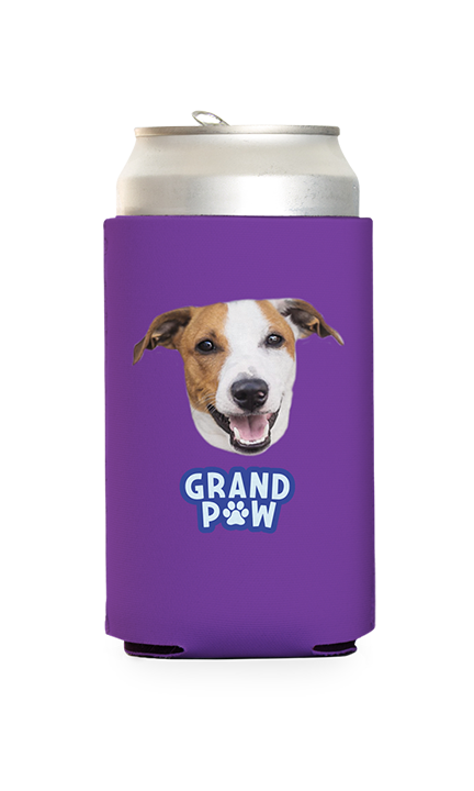 Custom Grandpaw Can Cooler