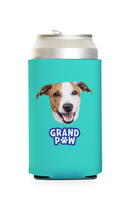 Custom Grandpaw Can Cooler