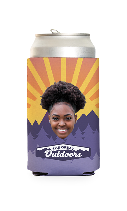Custom Great Outdoors Can Cooler