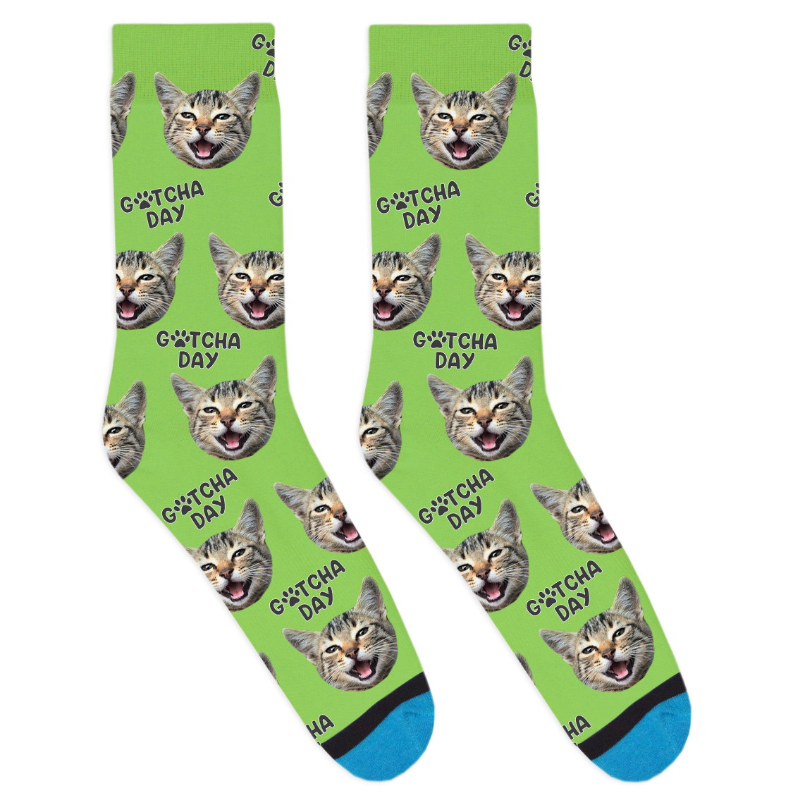 Custom Gotcha Day Socks