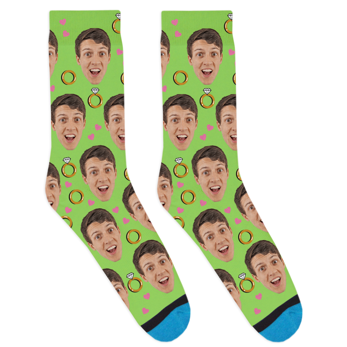 Custom Wedding Socks