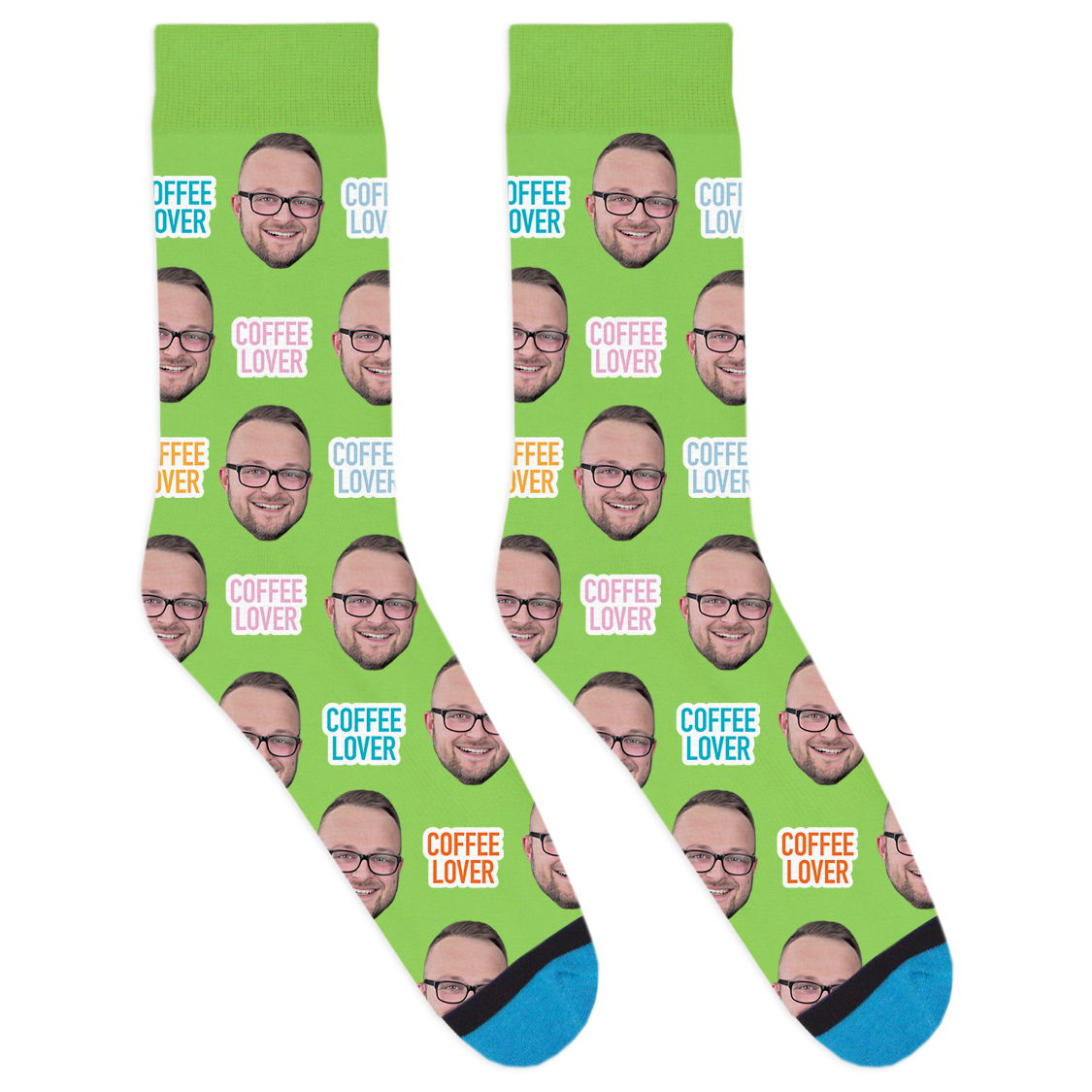 Custom Coffee Lover Socks