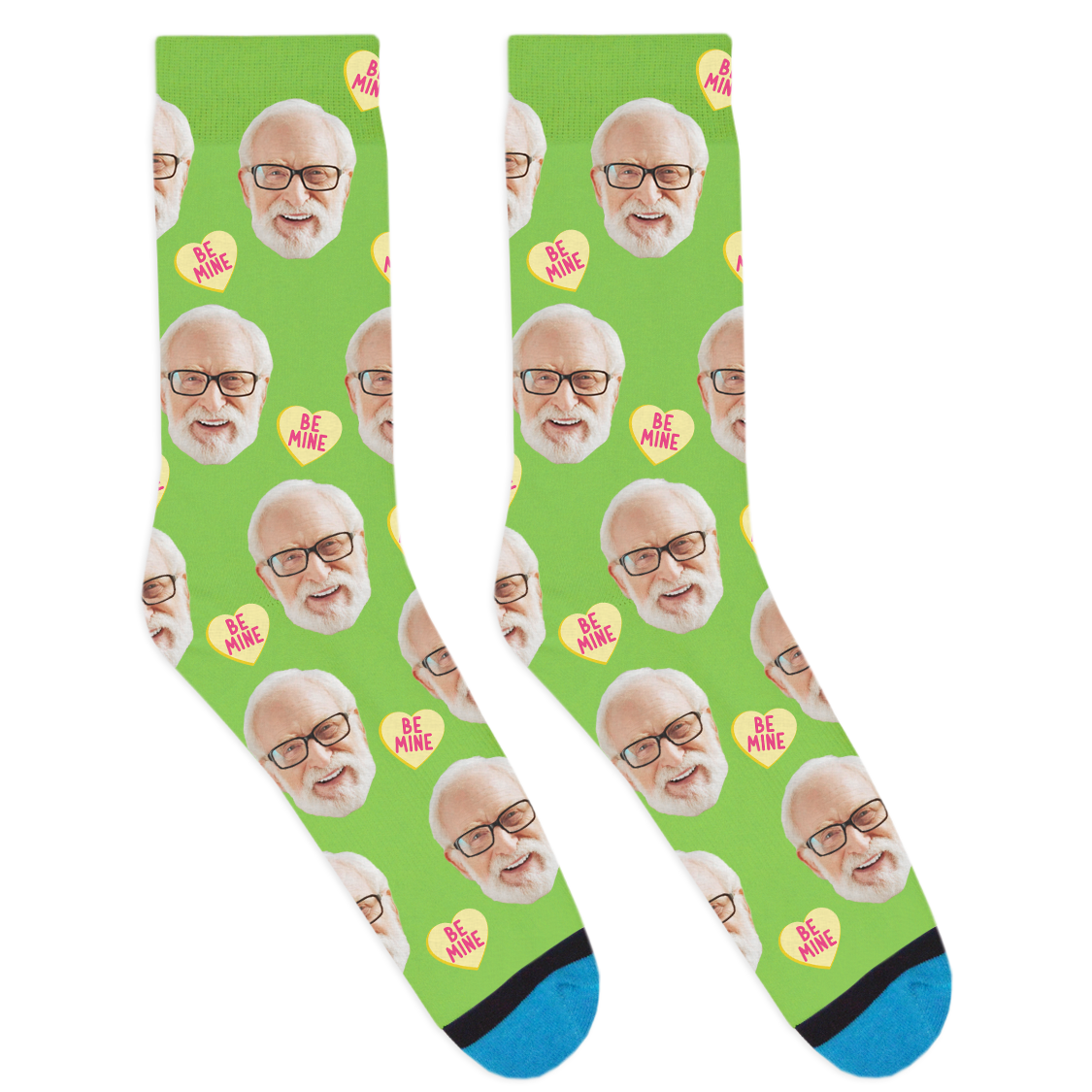 Custom Be Mine Socks