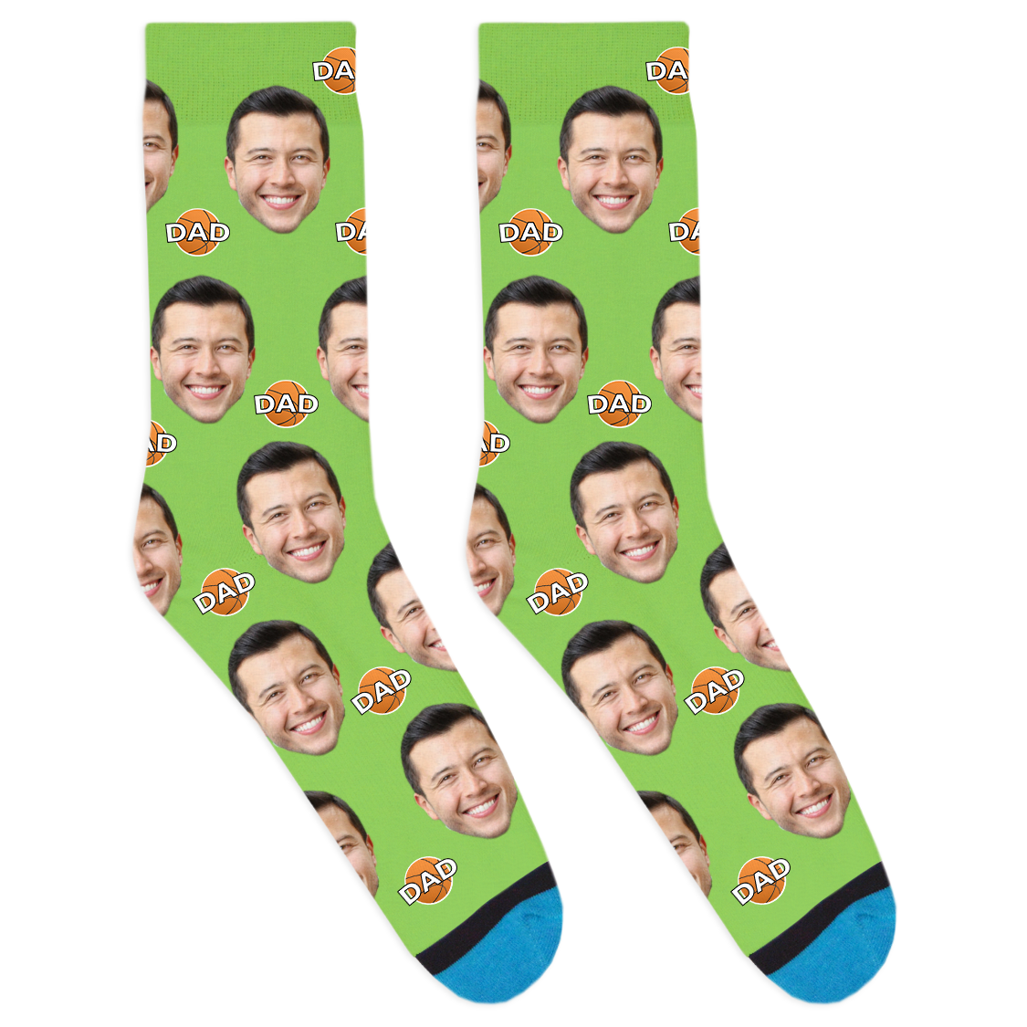 Custom Basketball Dad Socks