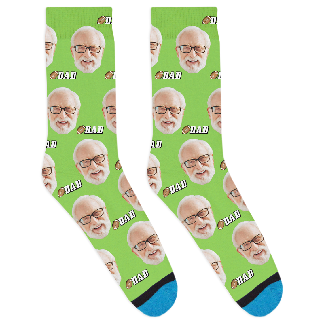Custom Football Dad Socks
