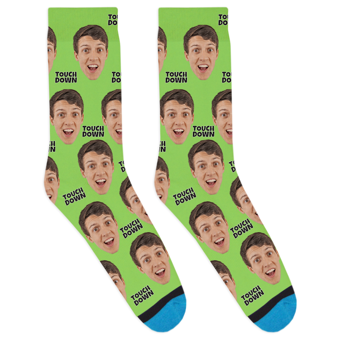 Custom Touchdown Socks