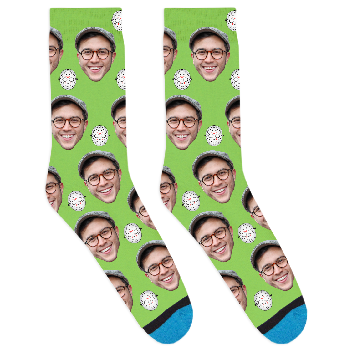 Custom Hockey Mask Socks