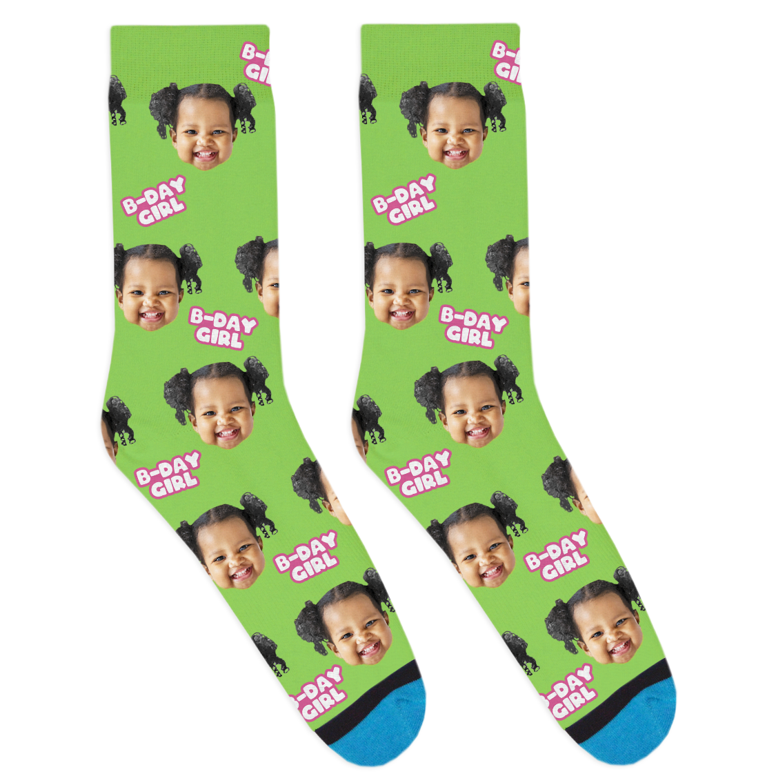 Custom Birthday Girl Socks