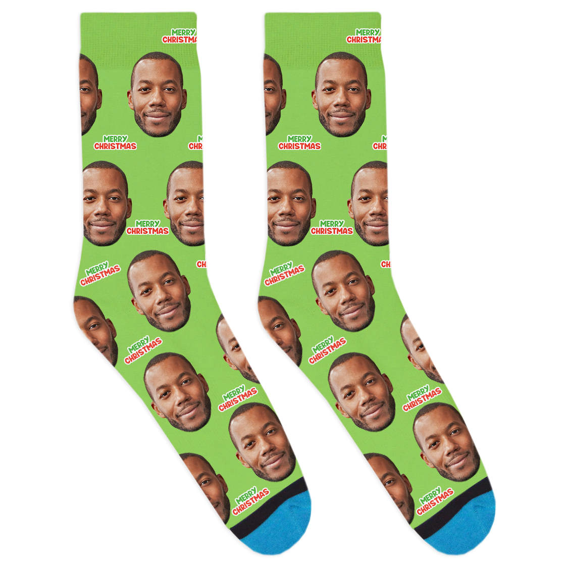 Custom Merry Christmas Socks