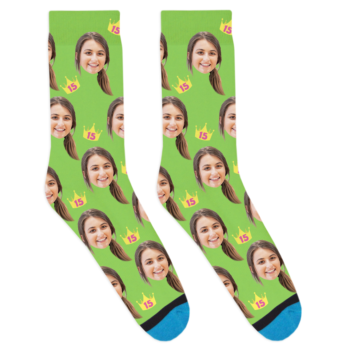 Custom Quinceañera Socks