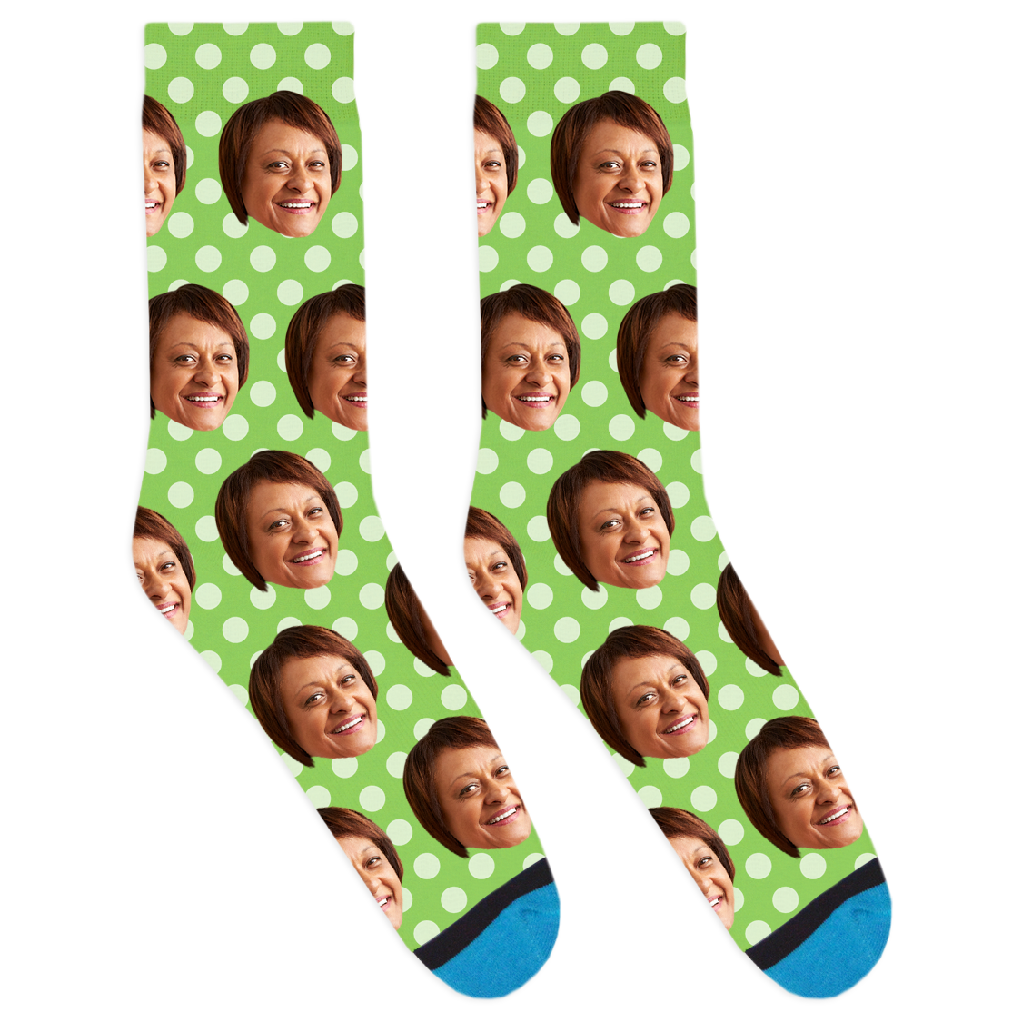 Custom Polka Dot Socks