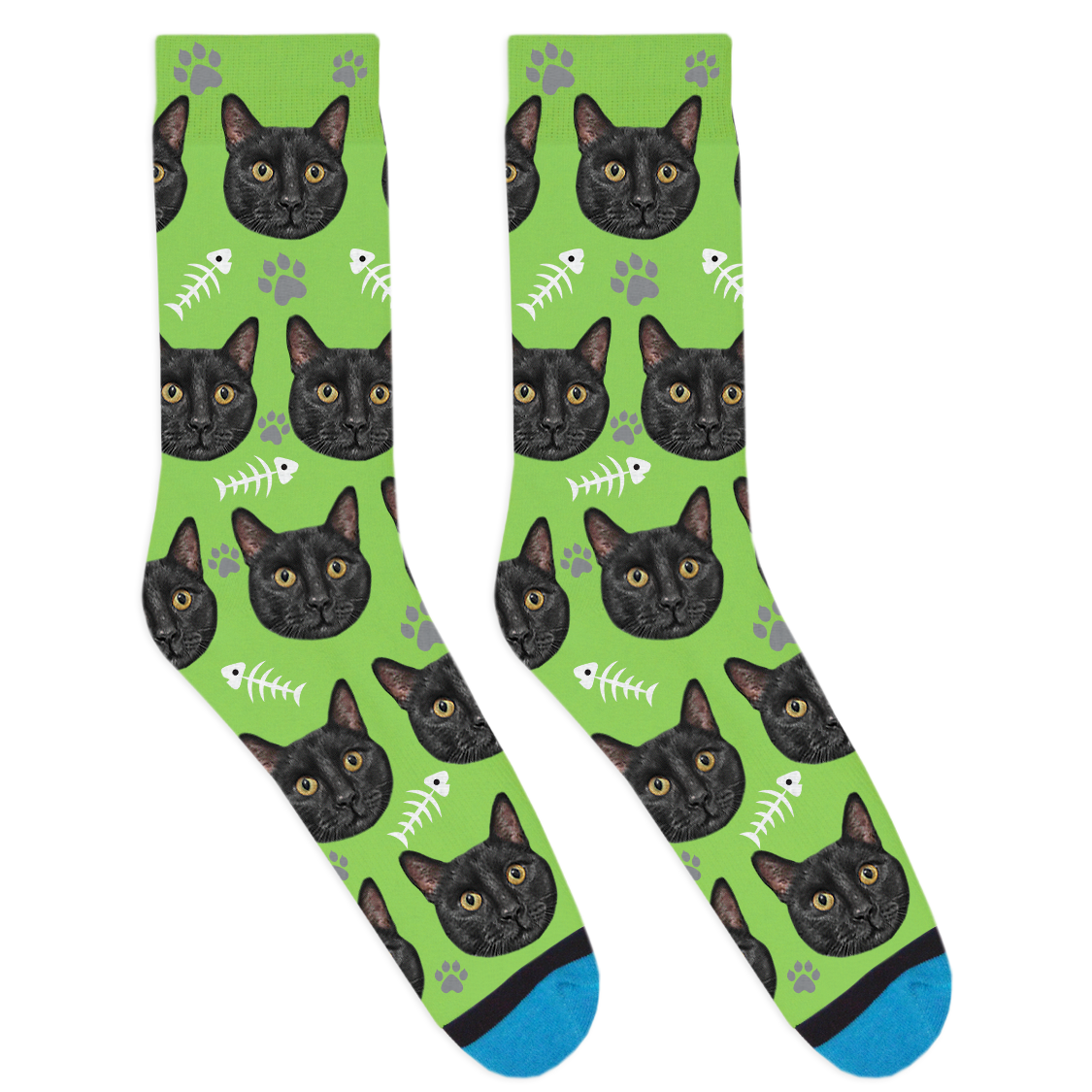 Custom Cat Socks