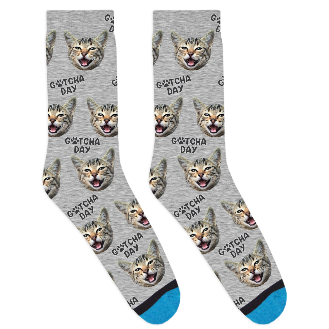 Custom Gotcha Day Socks