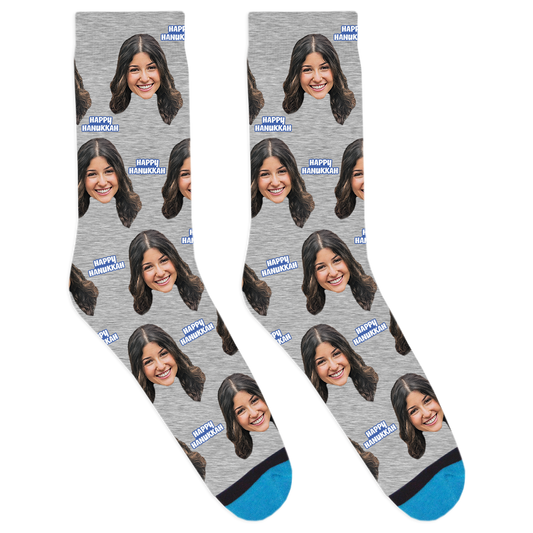 Custom Happy Hanukkah Socks