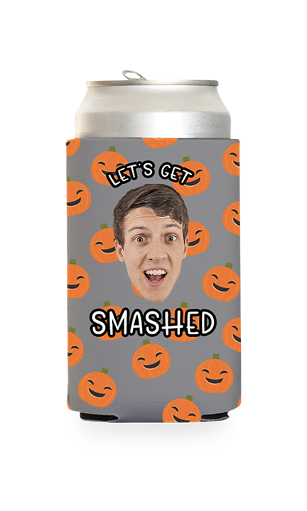 Custom Let's Get Smashed Can Cooler