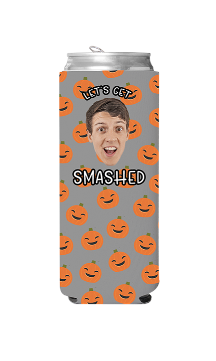 Custom Let's Get Smashed Can Cooler