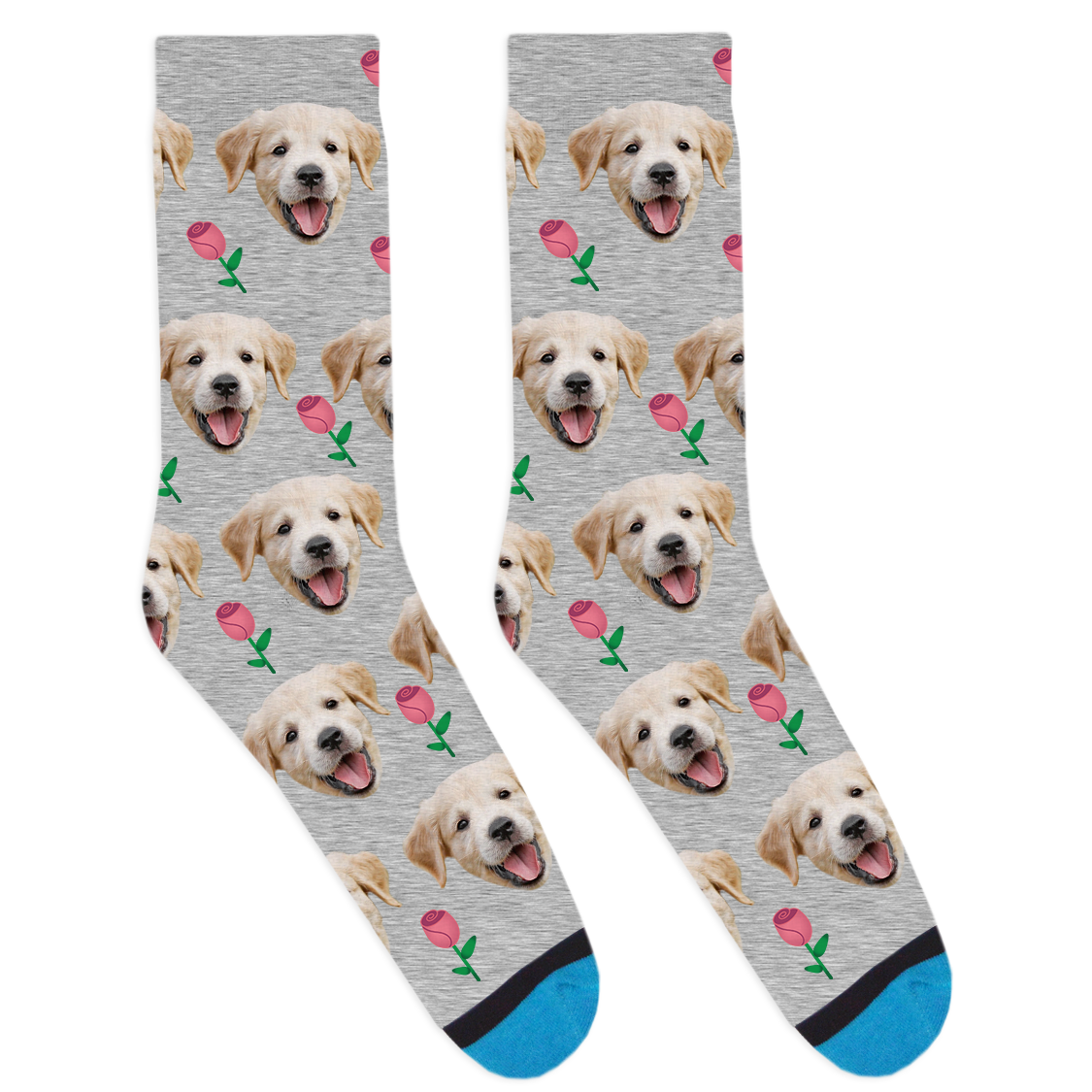 Custom Roses Socks