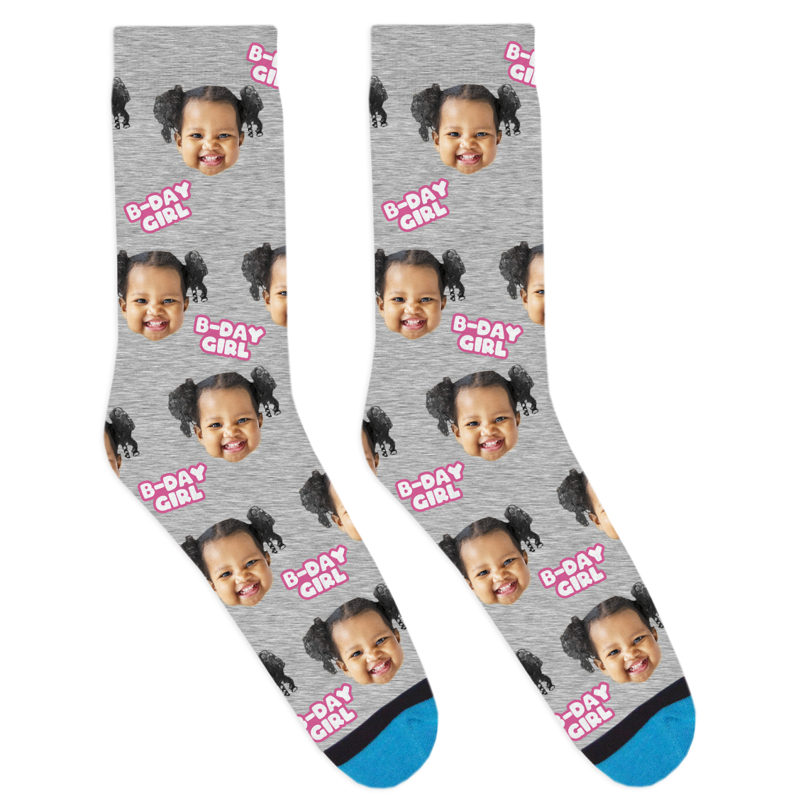 Custom Birthday Girl Socks