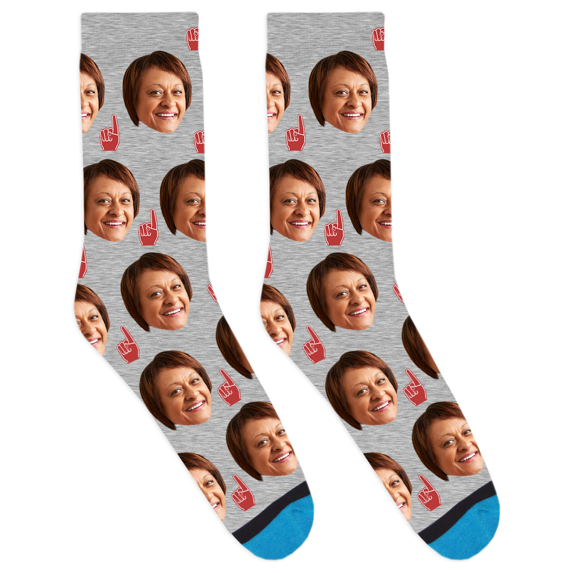 Custom Foam Finger Socks