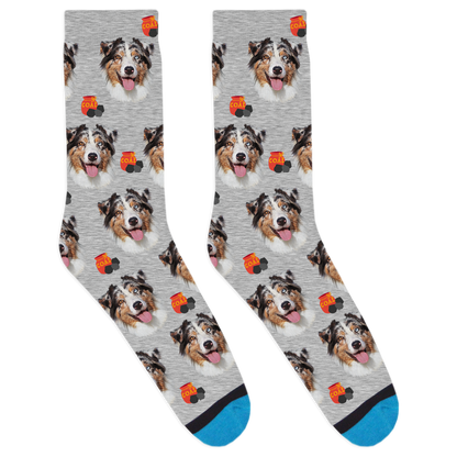 Custom Coal Socks