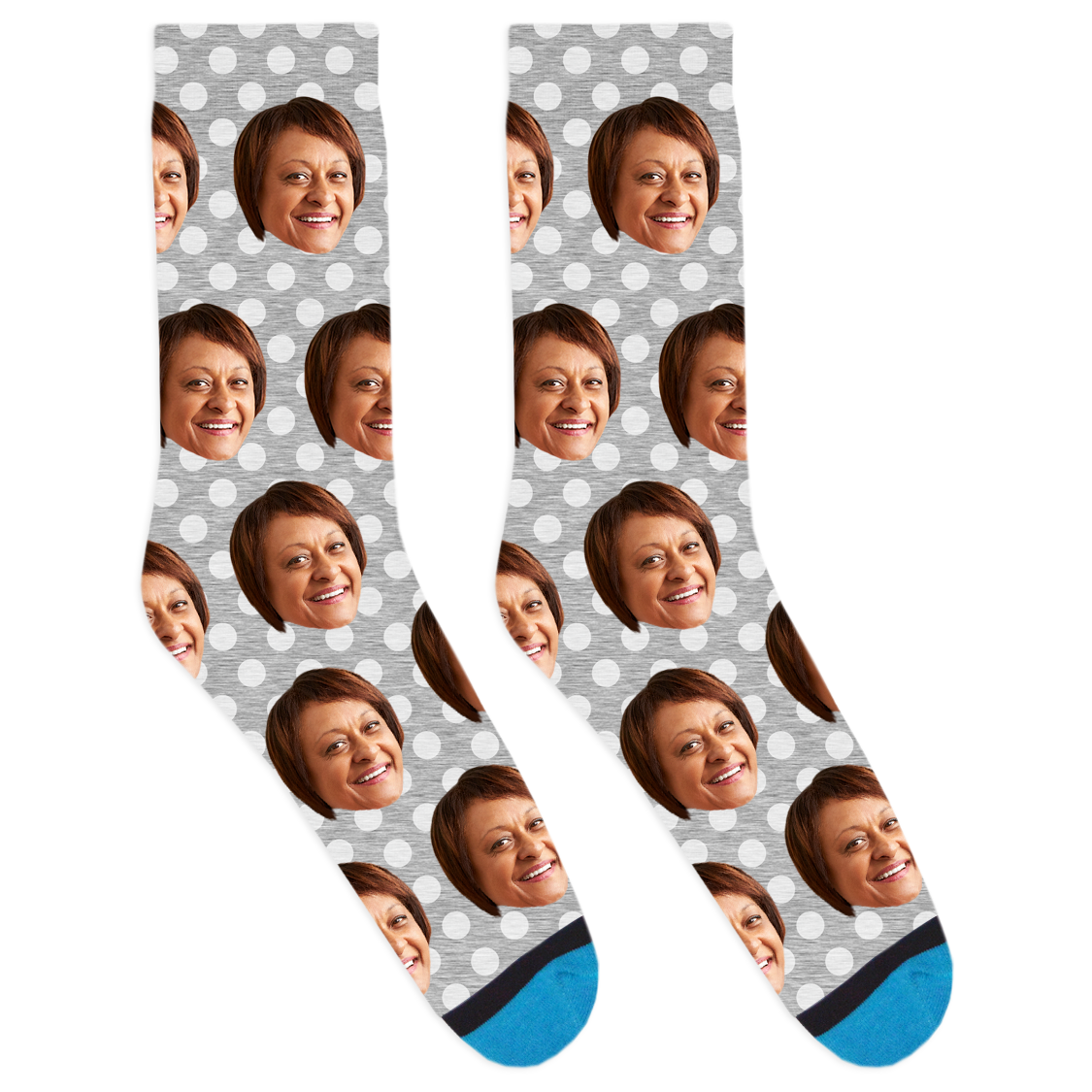 Custom Polka Dot Socks