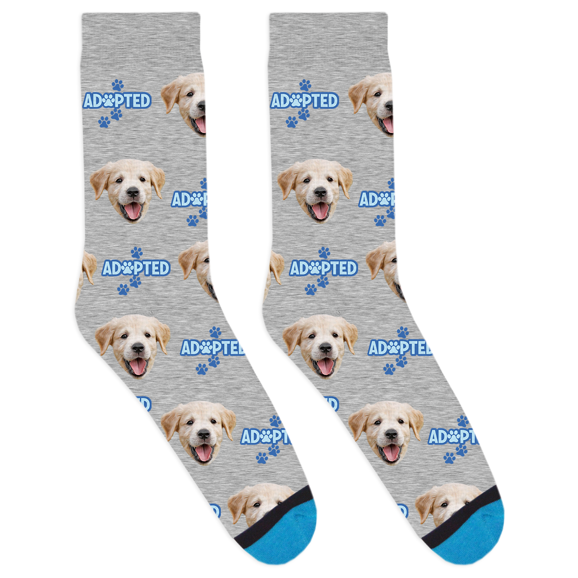 Custom Adopted Socks
