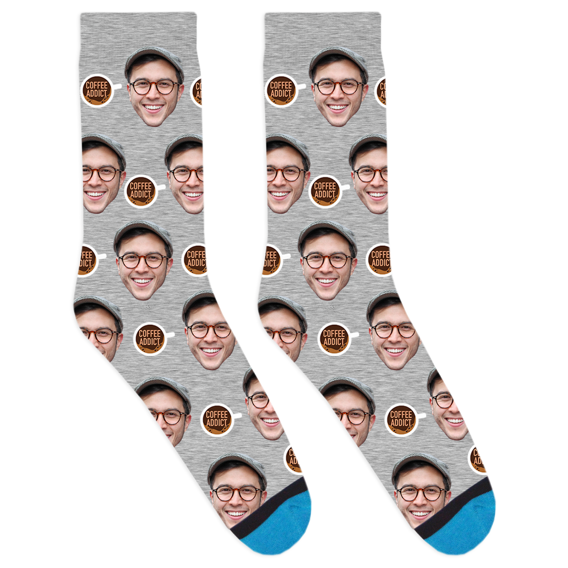 Custom Coffee Addict Socks