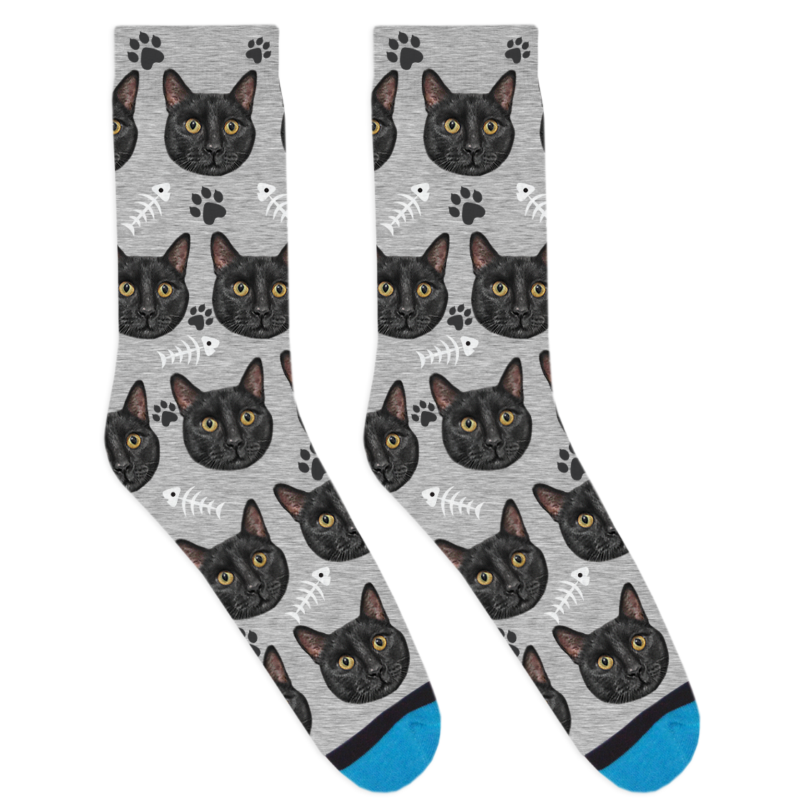 Custom Cat Socks