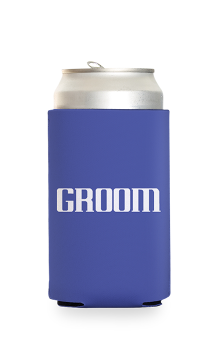 Groom Predesigned Can Cooler
