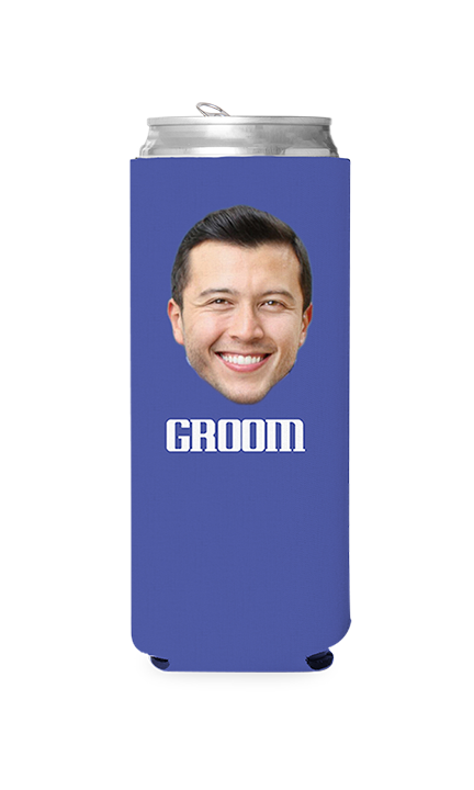 Custom Groom Can Cooler