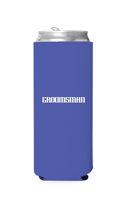 Groomsman Predesigned Can Cooler