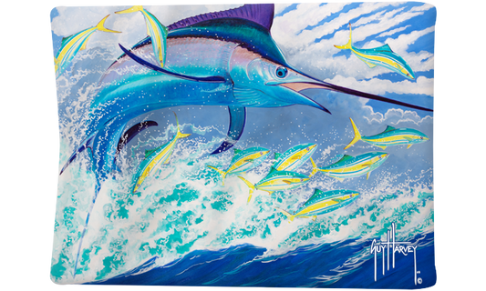 Guy Harvey Chasing Rainbows Blanket