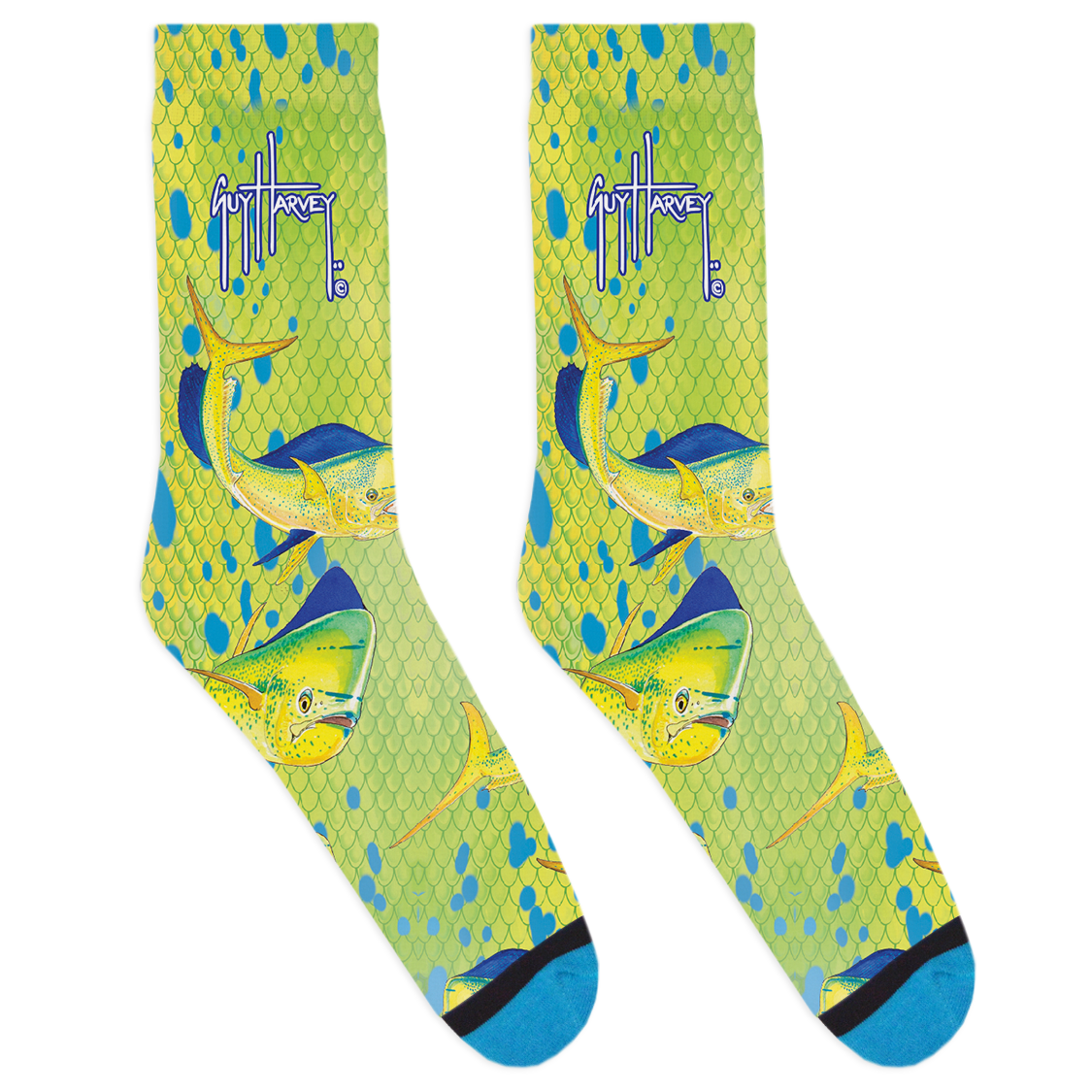 Guy Harvey Mahi Skin Socks
