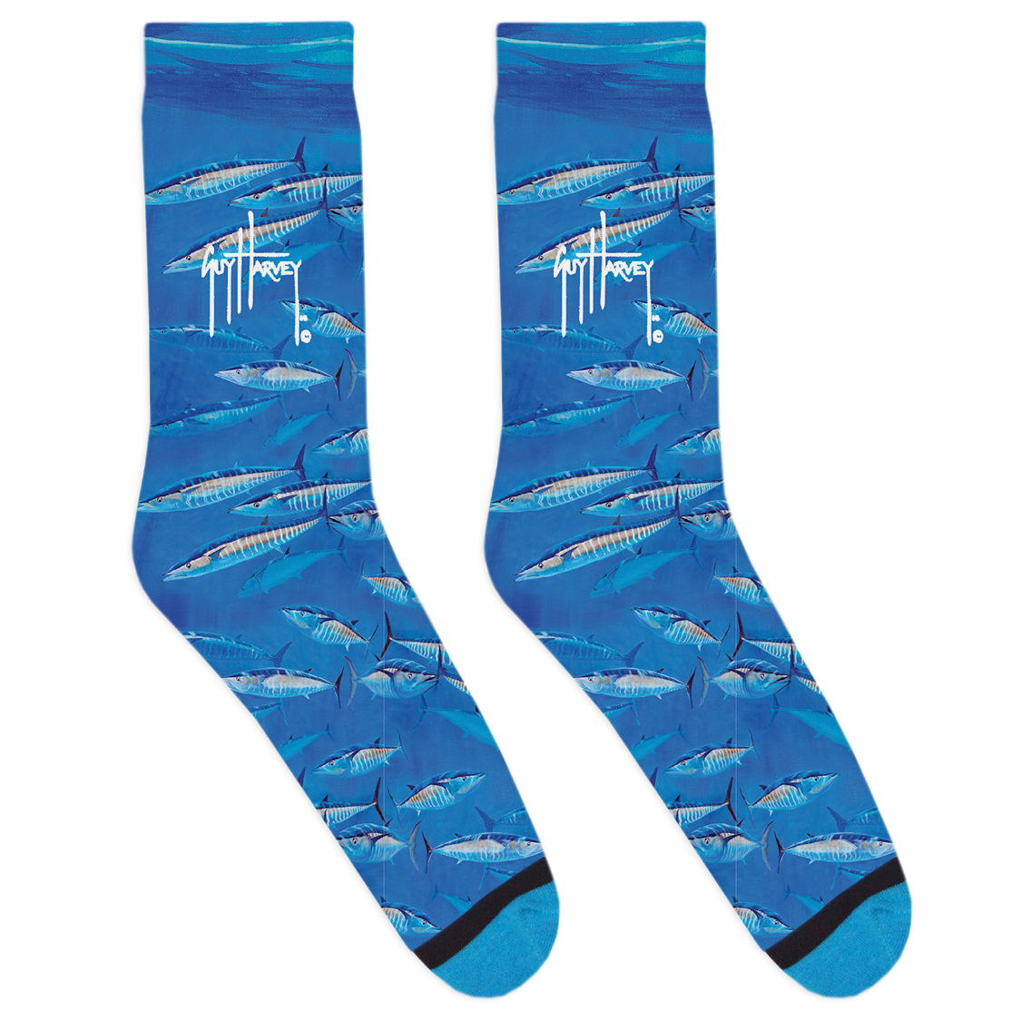 Guy Harvey Wahoo Frenzy Socks