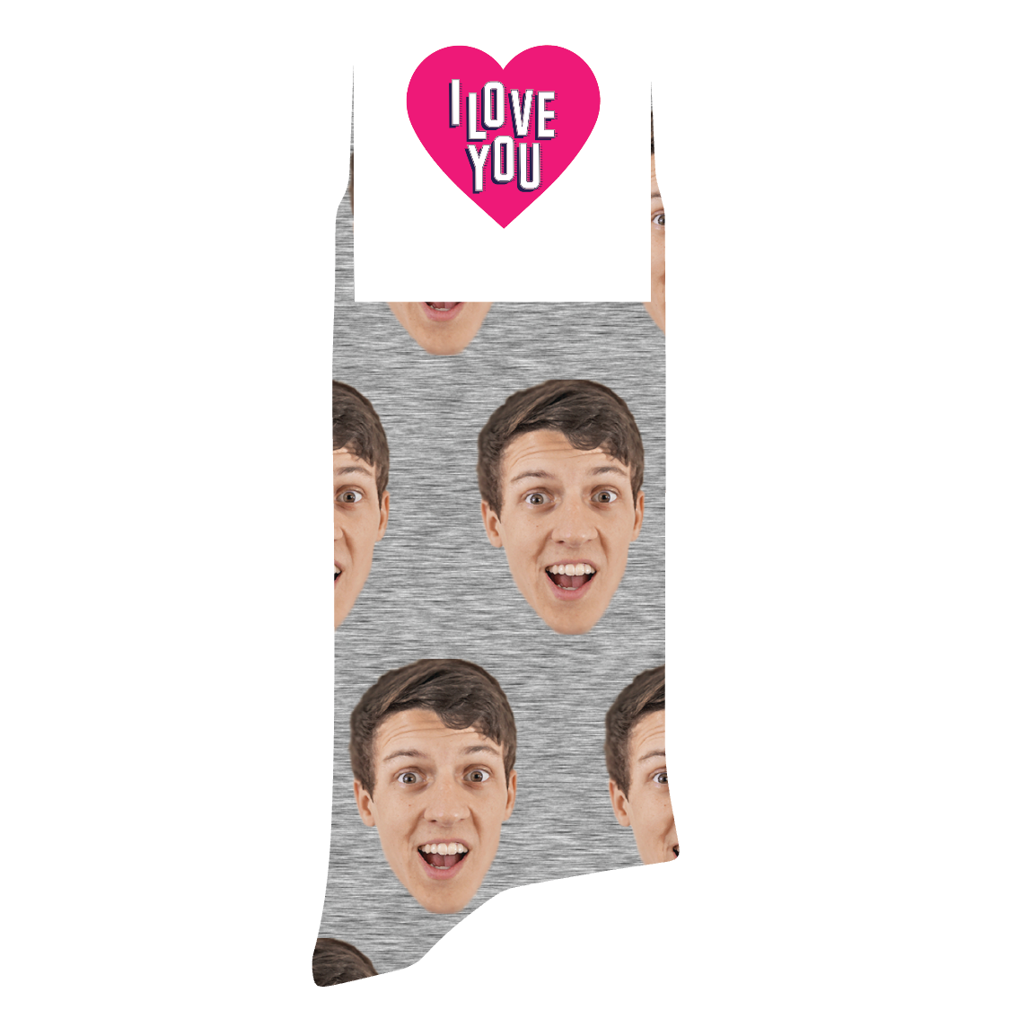 Custom Face Socks with Packaging