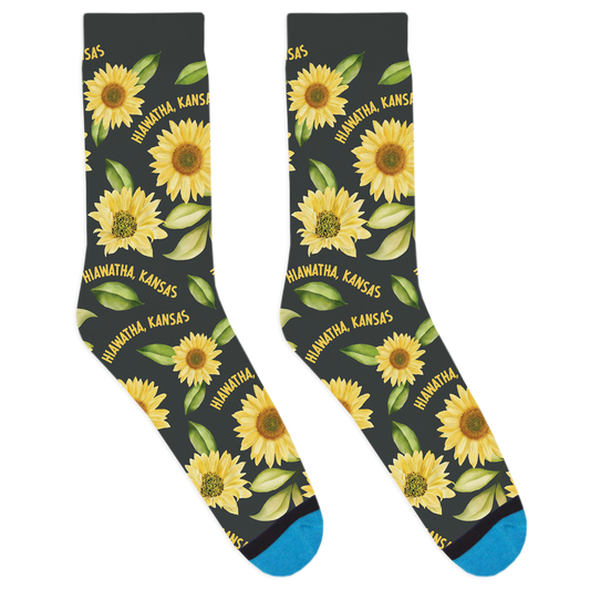 Hiawatha Sunflowers Socks