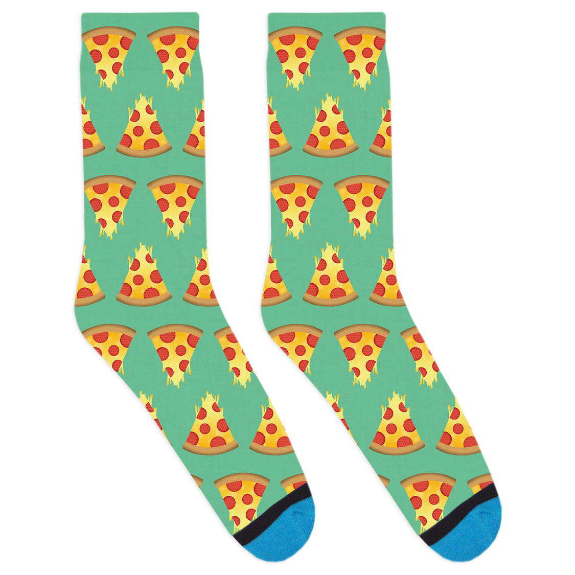Cheesy Pizza Socks