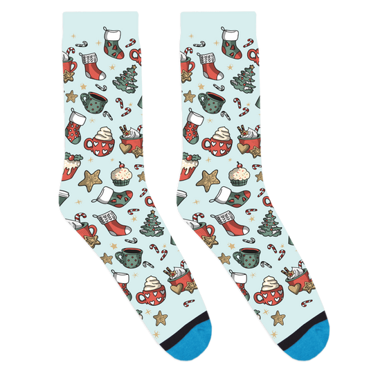 Holiday Cafe Socks