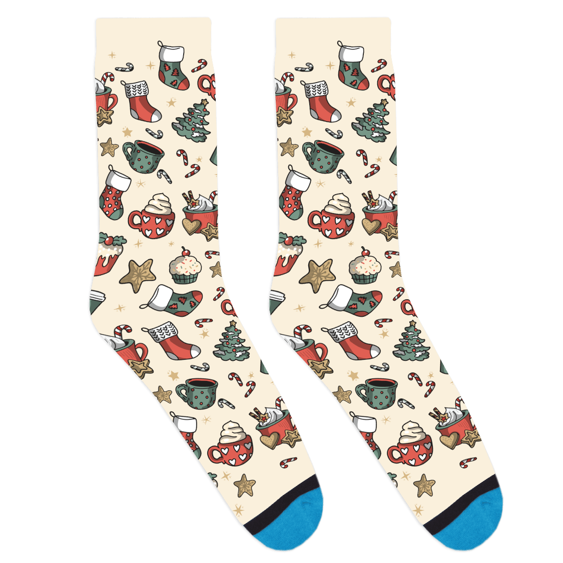 Holiday Cafe Socks